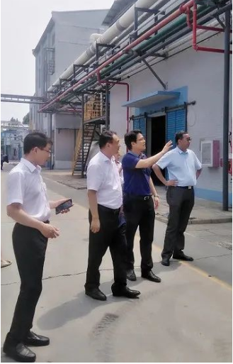 中化學(xué)科學(xué)技術(shù)研究有限公司、中國(guó)石化工業(yè)聯(lián)合會(huì)到天罡興泰孵化基地交流考察