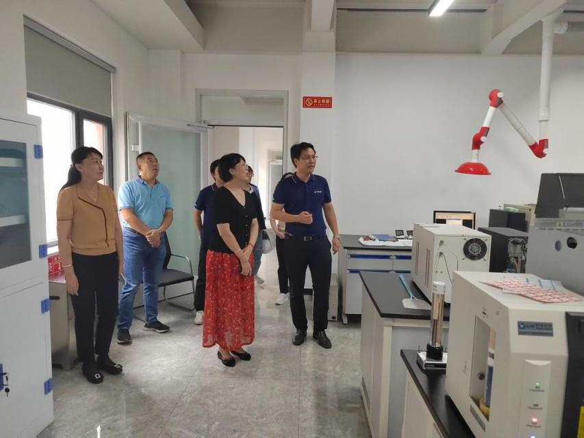 中國塑料加工工業(yè)協(xié)會領(lǐng)導(dǎo)蒞臨天集化工考察交流